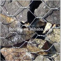 Galvanizado / PVC Revestido / Galfan Hexagonal Caixa Gabion